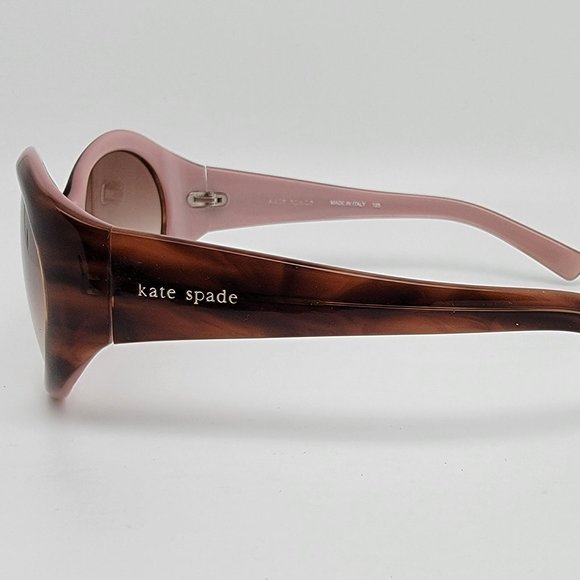 Kate Spade Kinsey/S 0Y19 Tortoise on Pink Frame Brown Gradient Lens Sunglasses main image 8